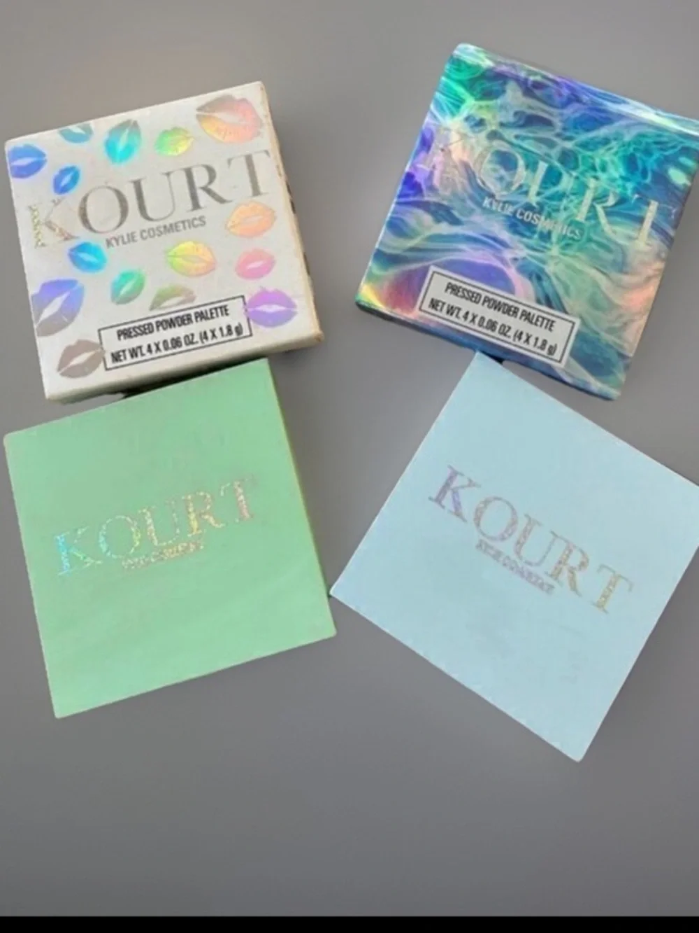 KYLIE X KOURT 2 palettes